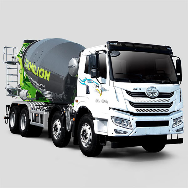 Used Zoomlion Four-axle 12F mixer truck 
