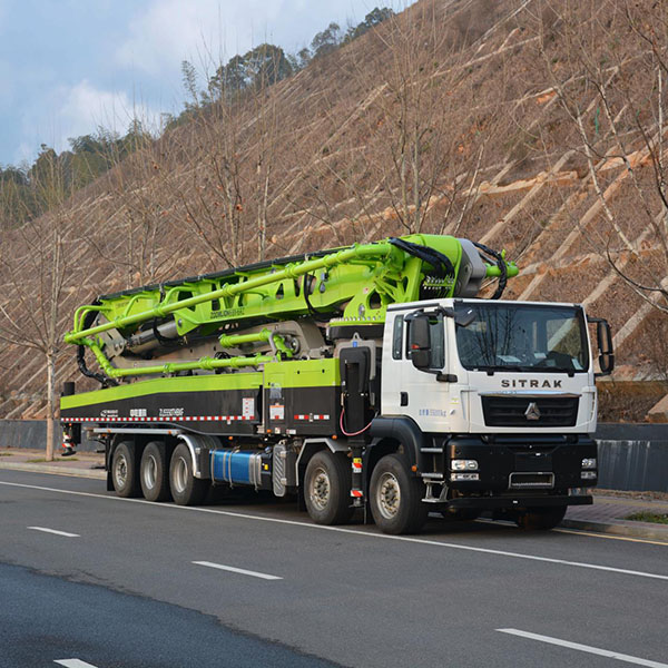 Second-hand Five-Axle 68M Pump Truck 